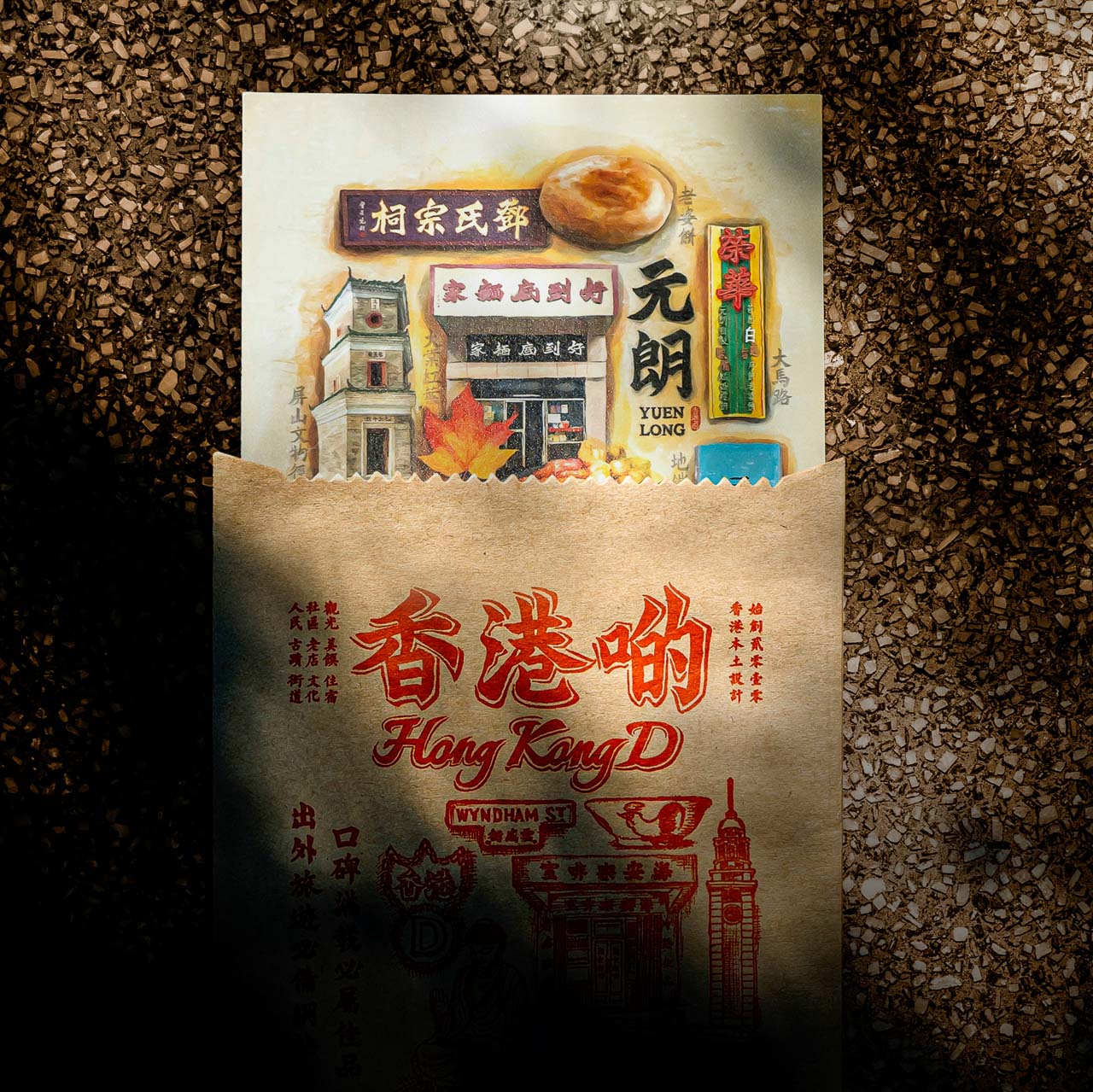 明信片-新界鄉村系列(一套6張)